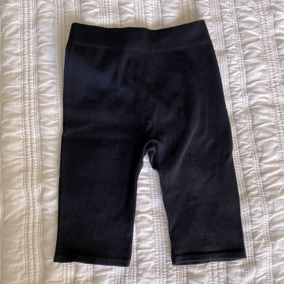 NWOT Love Tree Ribbed Bicycle Shorts - Picture 1 of 4